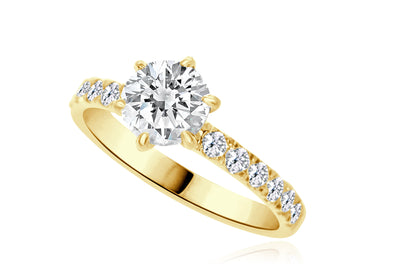 6-Prong Diamond Ring