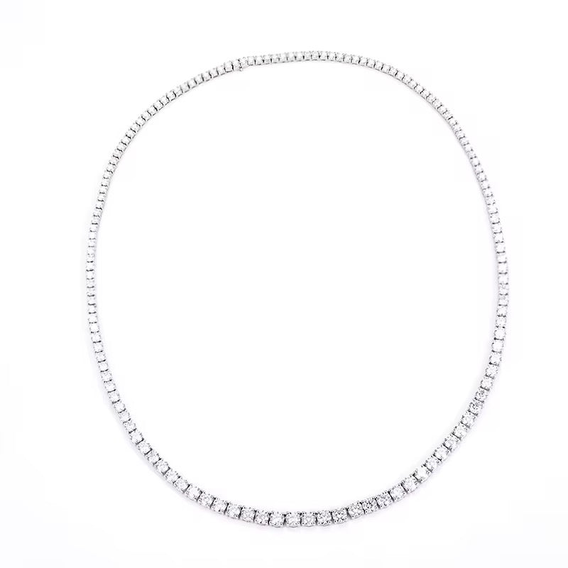 4-Prong Degrade Tennis Chain