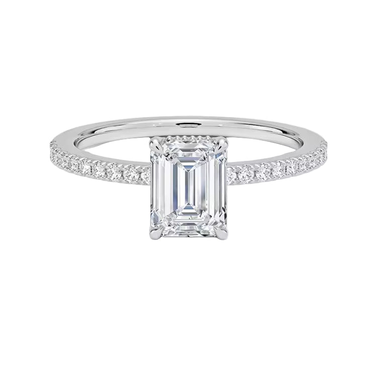 Emerald Solitaire Ring