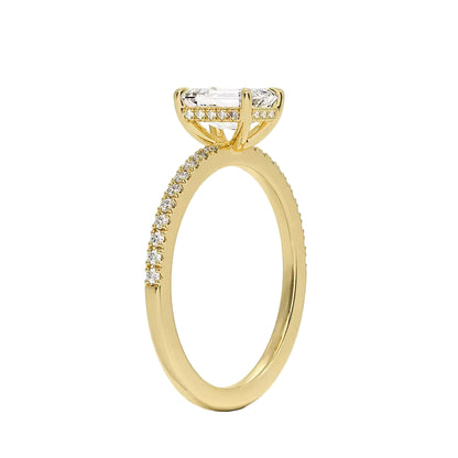 Emerald Solitaire Ring