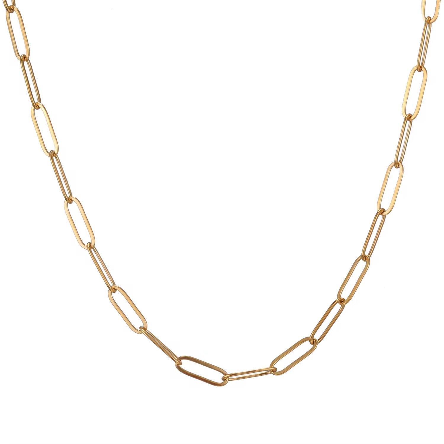 Gold link chain