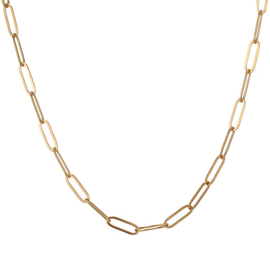 Gold link chain
