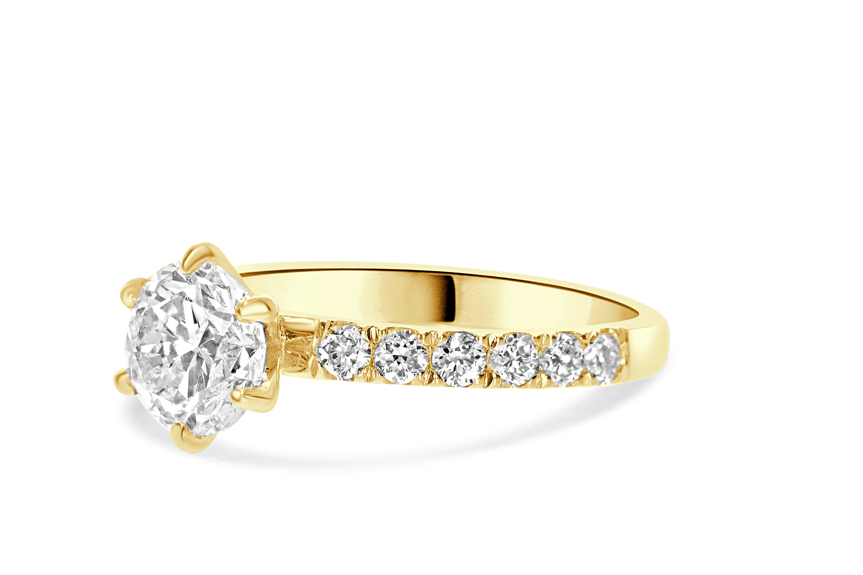 6-Prong Diamond Ring