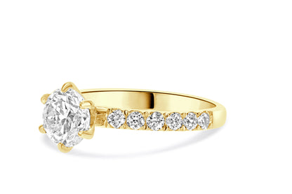 6-Prong Diamond Ring