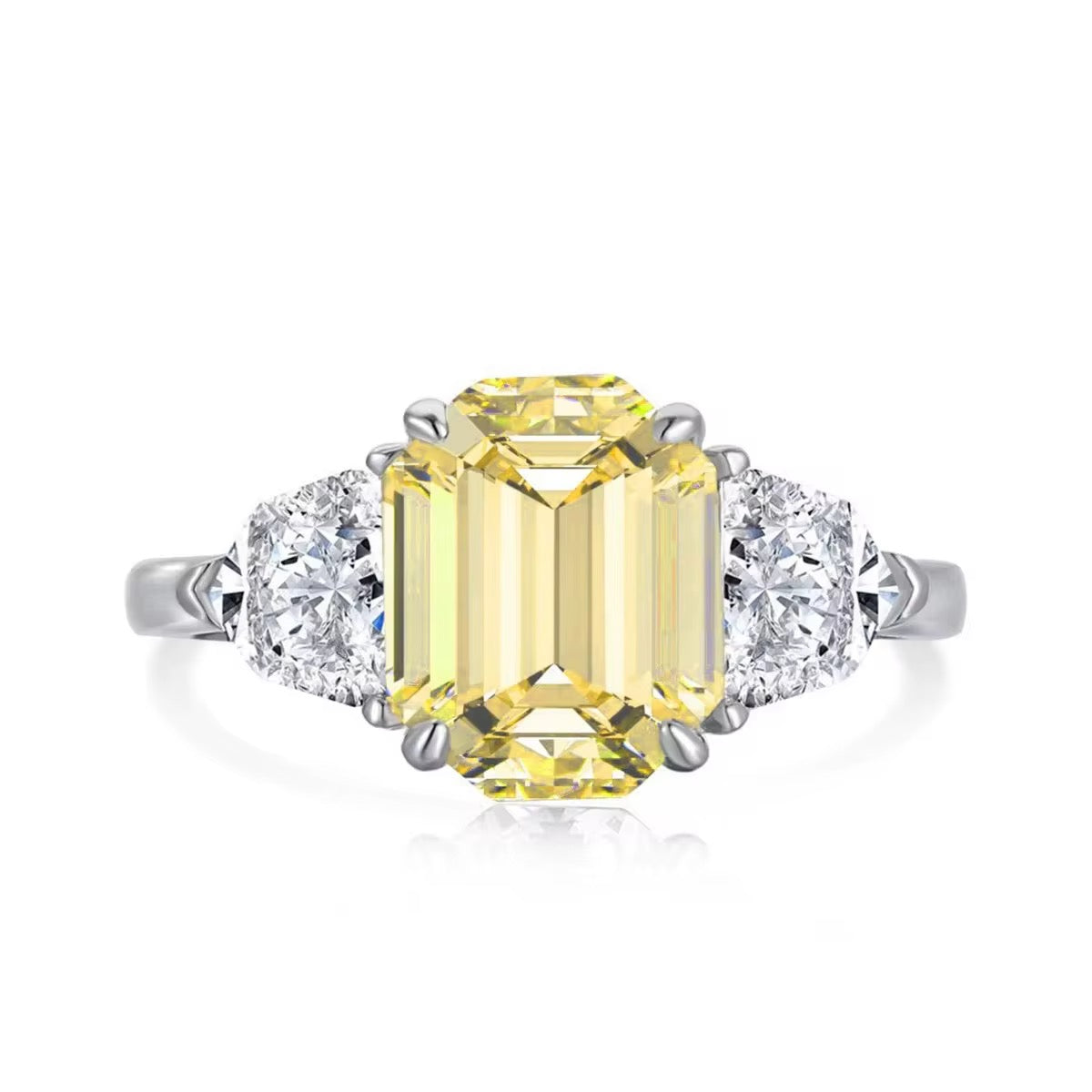FANCY Emerald Ring